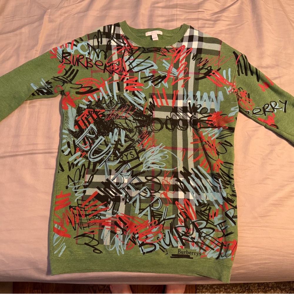Burberry Kids Green Knitwear
